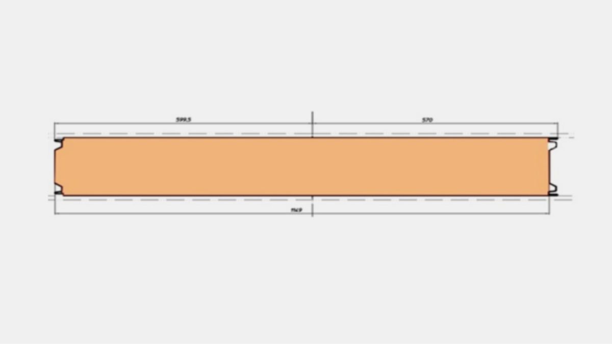 Standard wall profile example