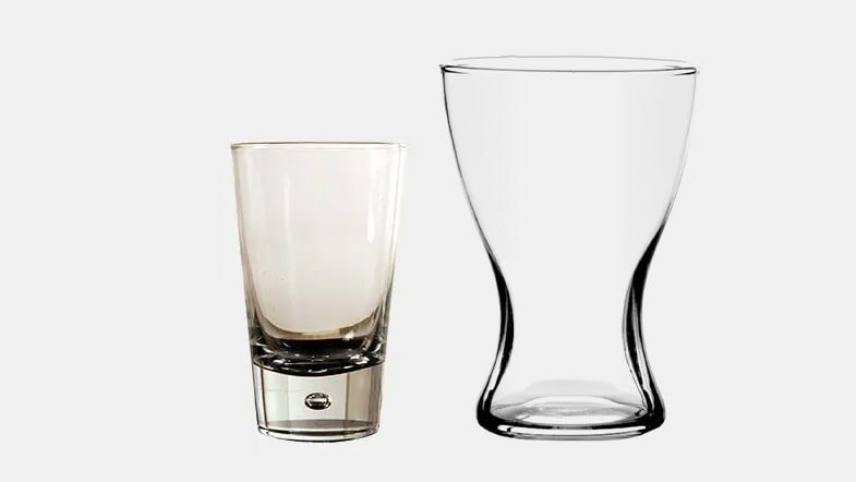 Tumblers-and-Vases-by-Press-and-Blow-process